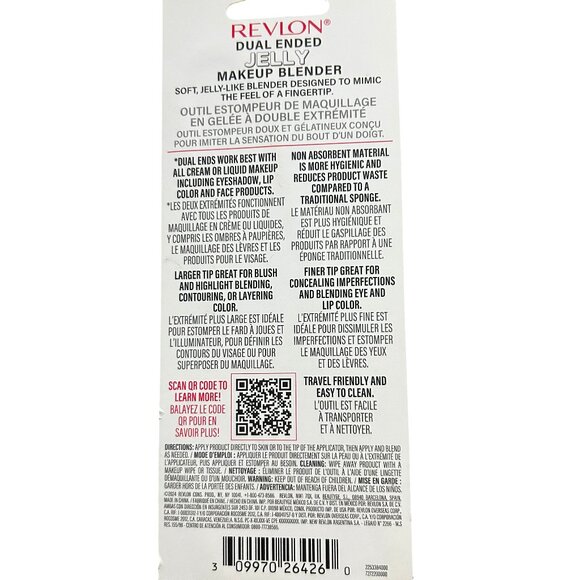 Revlon Dual Ended Jelly Makeup Blender Tool Latex Free Contour Concealer - Picture 4 of 5